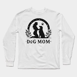 Dog Mom Long Sleeve T-Shirt